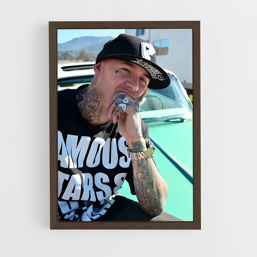 Poster Tatouage et Carrosserie – affiche Motocross freestyle (vue 5)